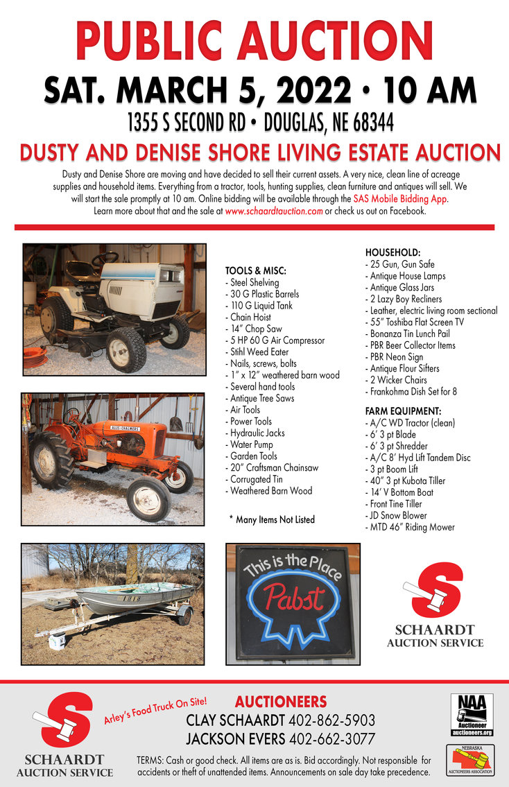 Image for Dusty and Denise Shore Living Estate Online Portion