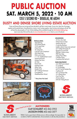 Image for Dusty and Denise Shore Living Estate Online Portion