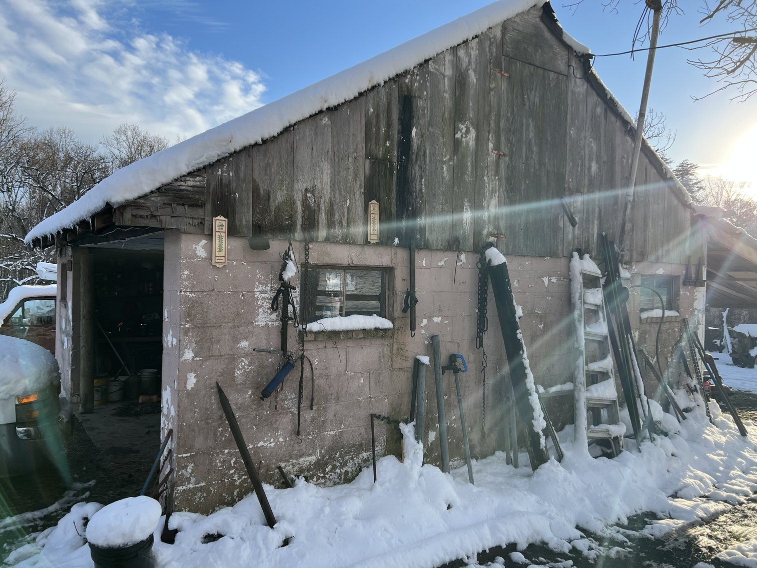 Image for Beautiful Country Living - 1,059 Sq. Ft-  2 Bedroom -1 Bath House - Barn and Work shop -  on 10.6 Acres - 14216 Woodland Church Rd