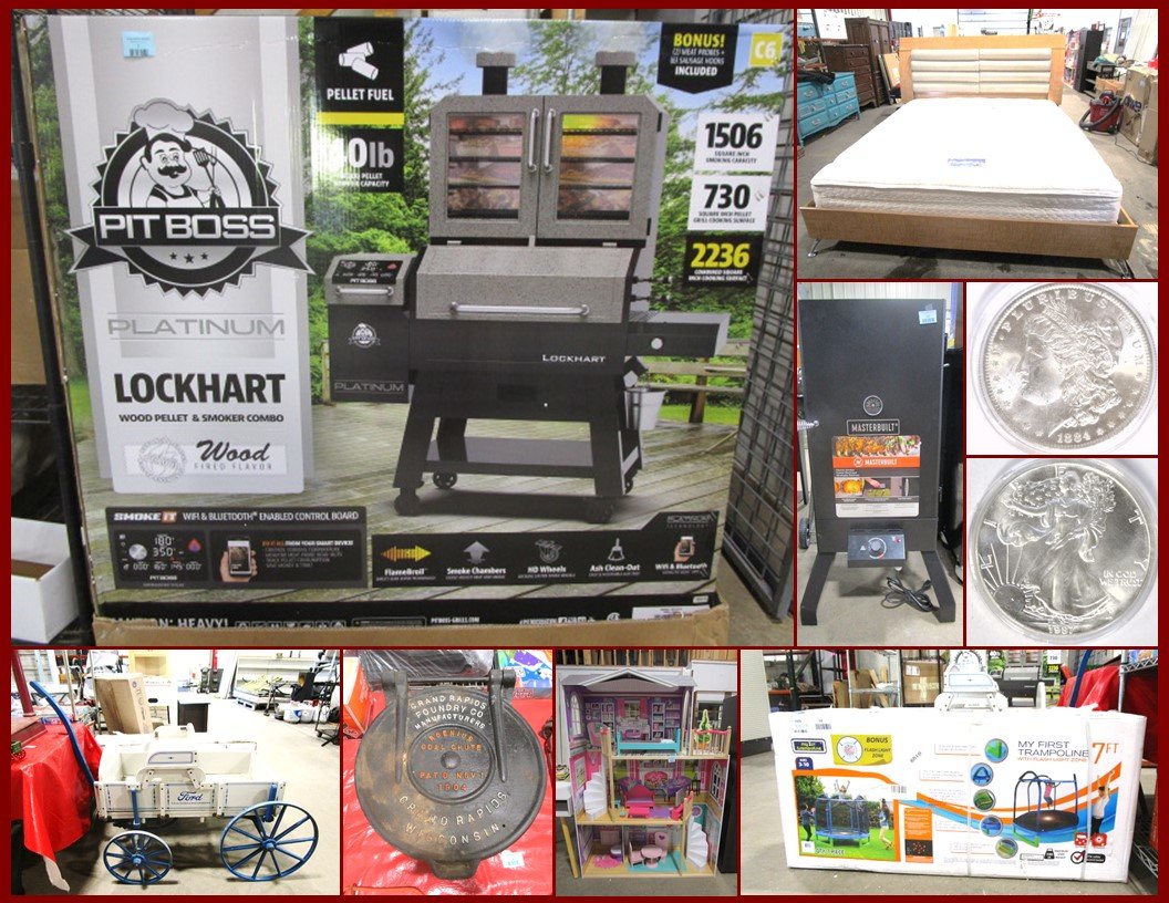 Image for Smokers, Coins, New Household, Furniture & Collectibles (Blue tag)