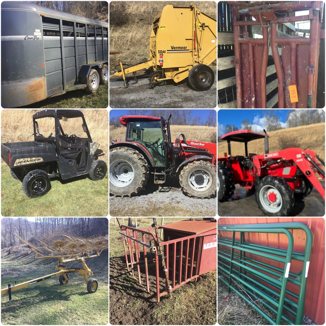 Image for Wadestown, WV – Farm Auction! Tractors, Mowers, Baler, Equipment, Cattle & More!