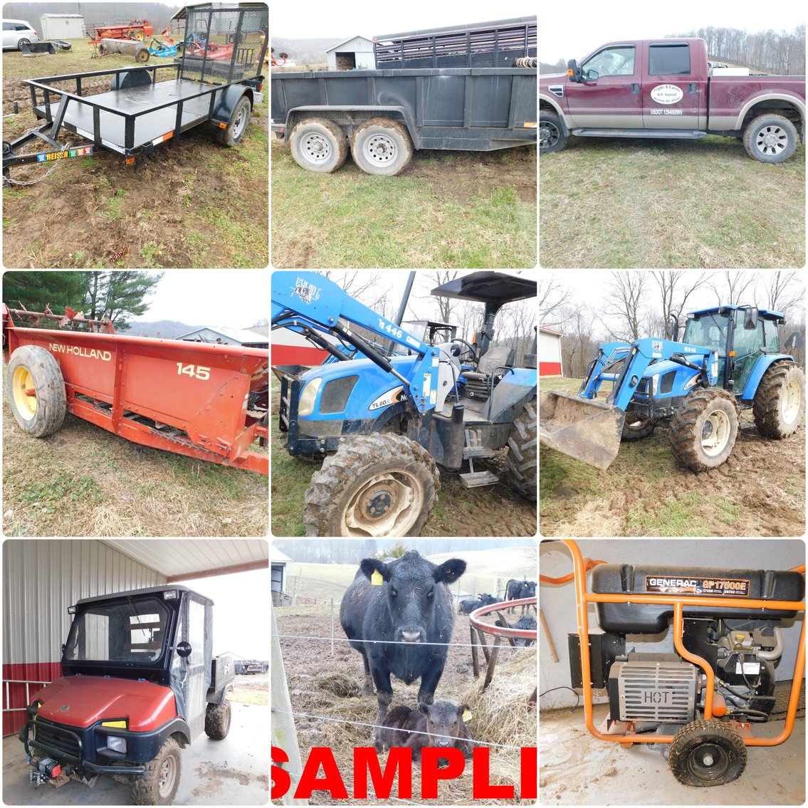 Image for Roanoke, WV – Complete Farm Auction! Cattle, Tractors, Equipment, Trucks, Tools & More!