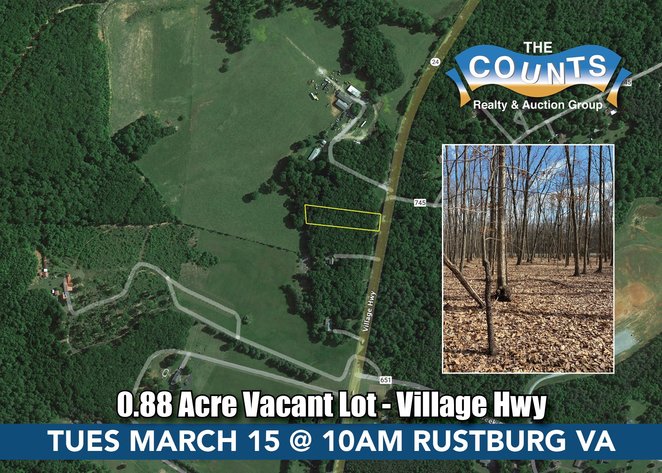 Image for Absolute Auction - Waller Estate - 0.88 Acre Lot in Rustburg VA