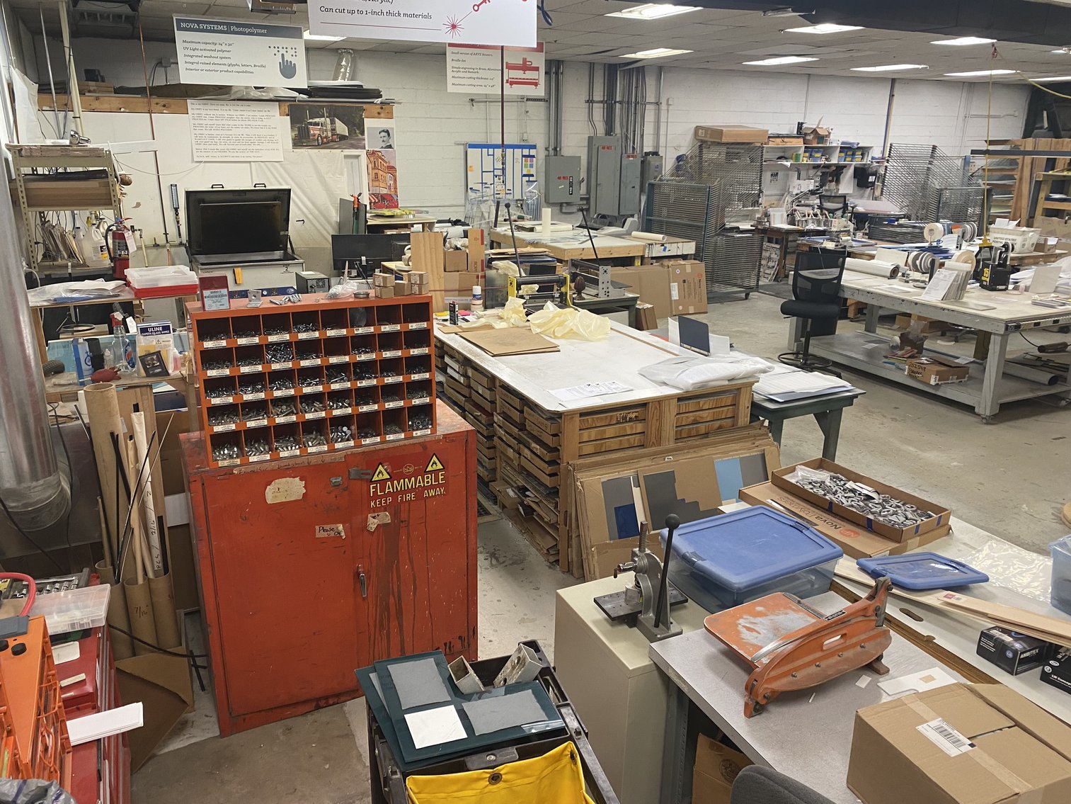 Image for US Bankruptcy Court Ordered Liquidation Sale - ACORN Sign Graphics -Over (740) Lots!