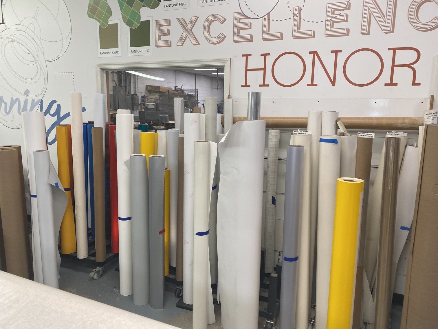 Image for US Bankruptcy Court Ordered Liquidation Sale - ACORN Sign Graphics -Over (740) Lots!