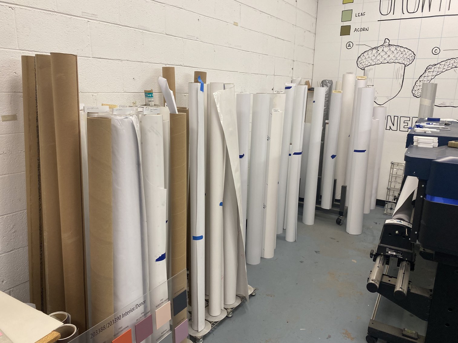 Image for US Bankruptcy Court Ordered Liquidation Sale - ACORN Sign Graphics -Over (740) Lots!