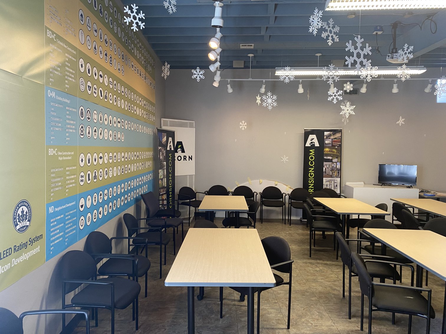 Image for US Bankruptcy Court Ordered Liquidation Sale - ACORN Sign Graphics -Over (740) Lots!