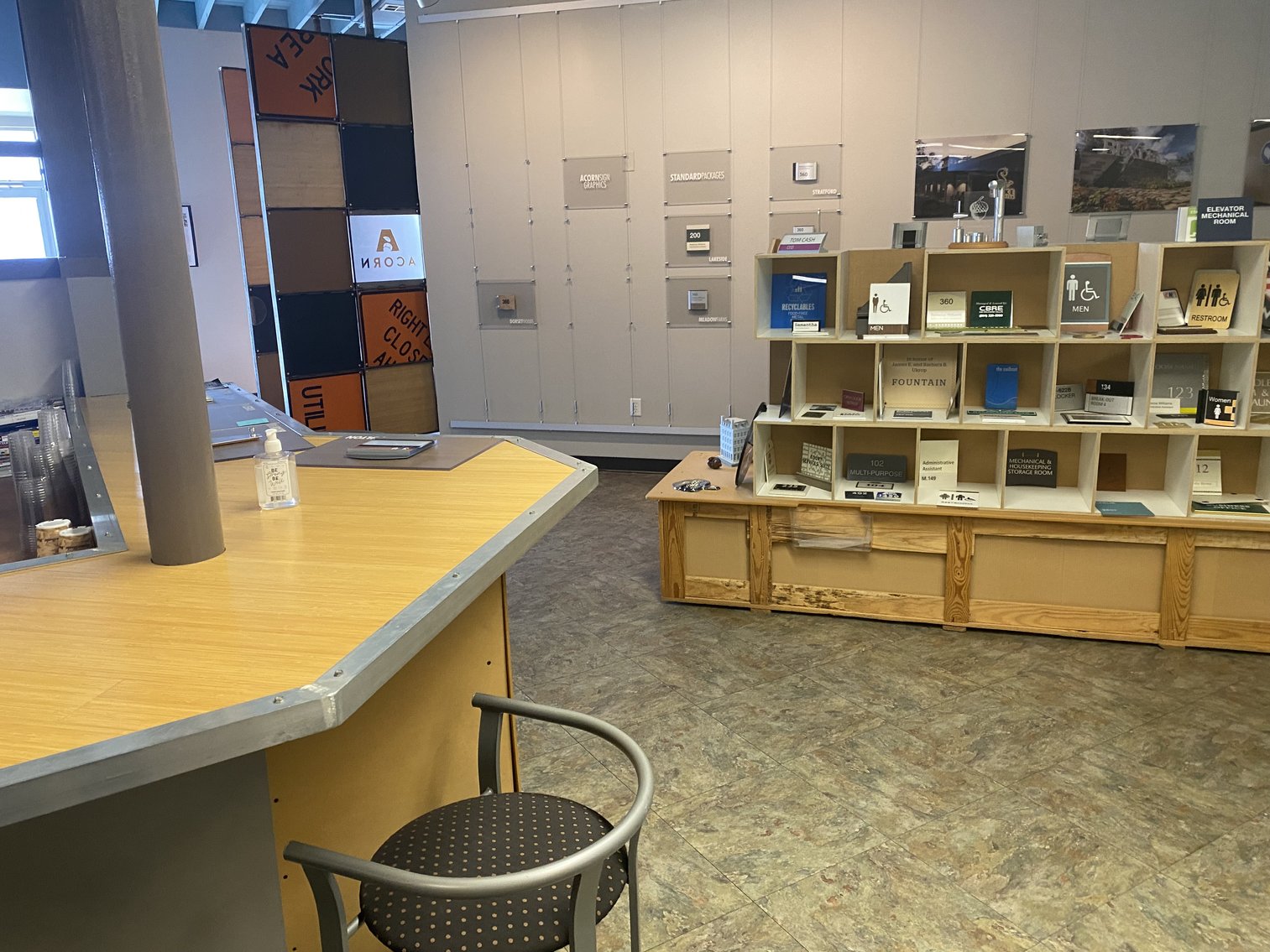 Image for US Bankruptcy Court Ordered Liquidation Sale - ACORN Sign Graphics -Over (740) Lots!