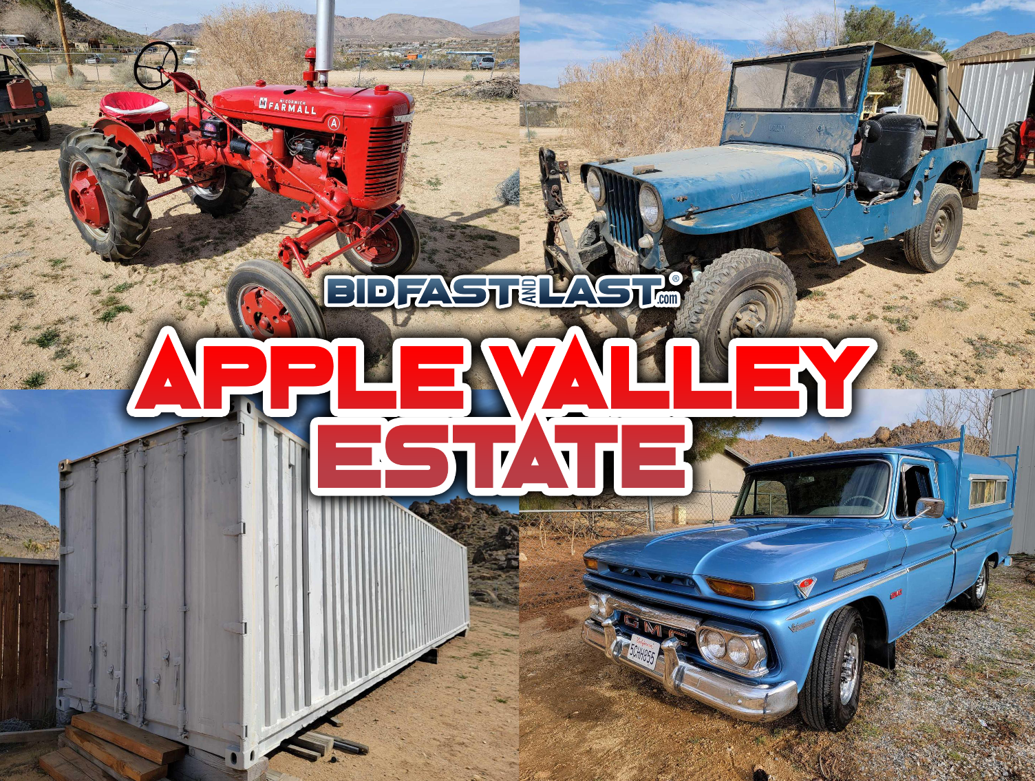 Image for Bid Fast and Last's Apple Valley Estate 2022