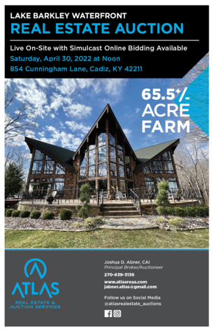 Image for EXQUISITE 65+/ ACRE WATERFRONT LAKE BARKLEY FARM