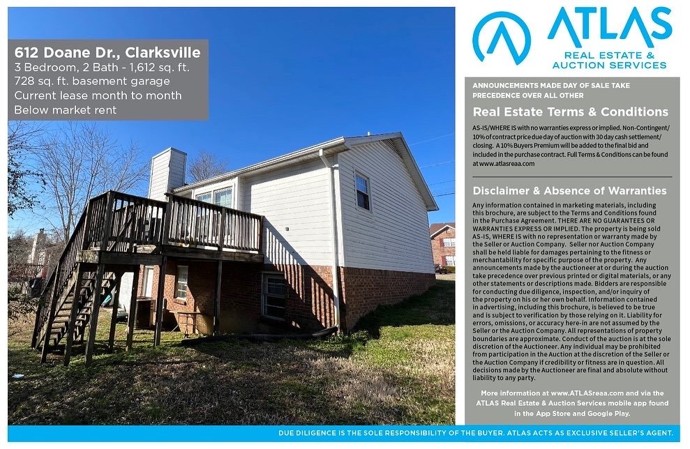 Image for 612 Doane Drive, Clarksville, TN