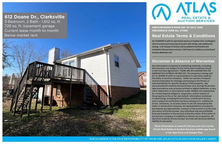 Image for 612 Doane Drive, Clarksville, TN