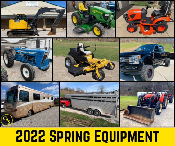 Image for Spring Equipment Auction 2022