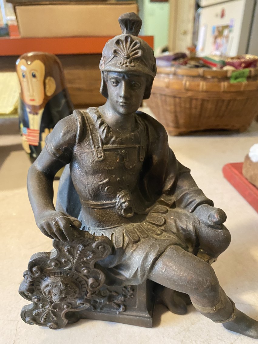 Image for J.E.B. Stuart Bed, Blue Ridge Pottery, Folk Art, Antique Furniture