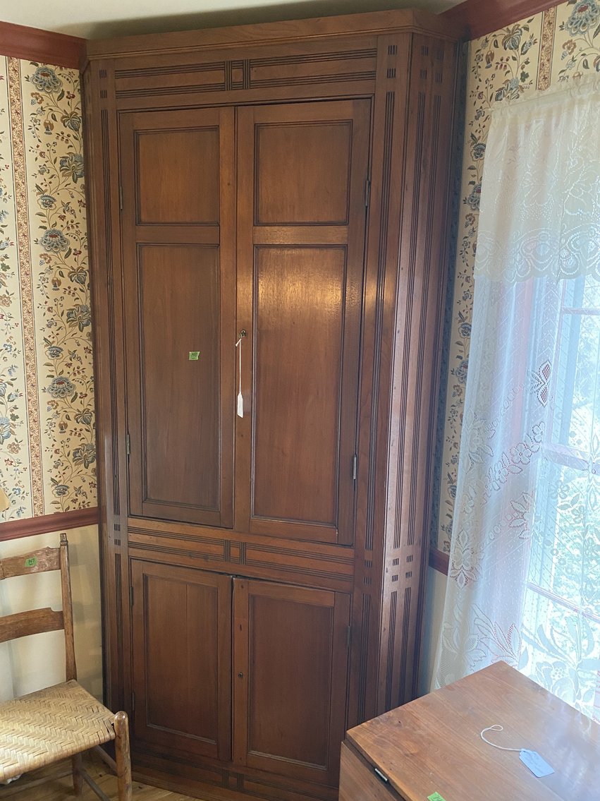 Image for J.E.B. Stuart Bed, Blue Ridge Pottery, Folk Art, Antique Furniture