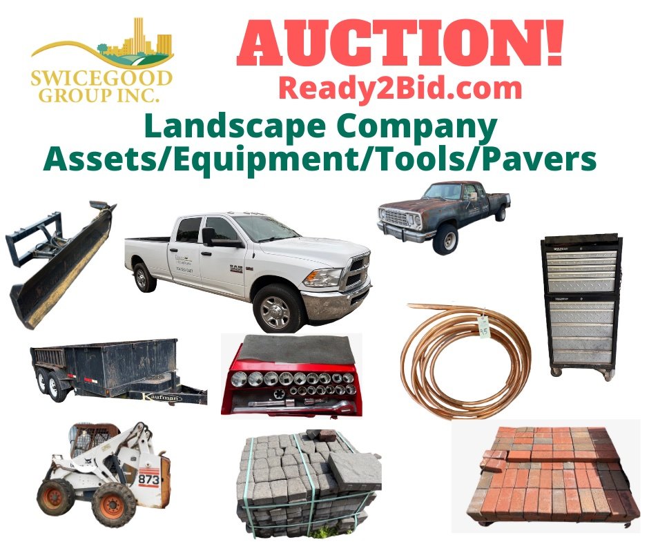 Landscape Company Assets/Equipment/Tools/Pavers