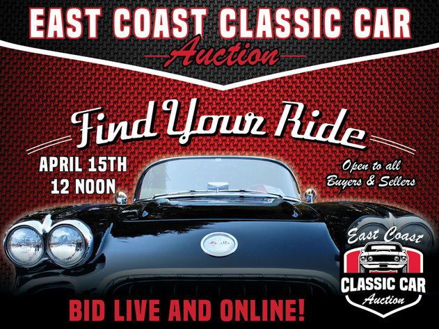 Image for East Coast Classic Car Auction | 150 Classics, Exotics, and More! CONSIGN NOW - SPOTS ARE LIMITED