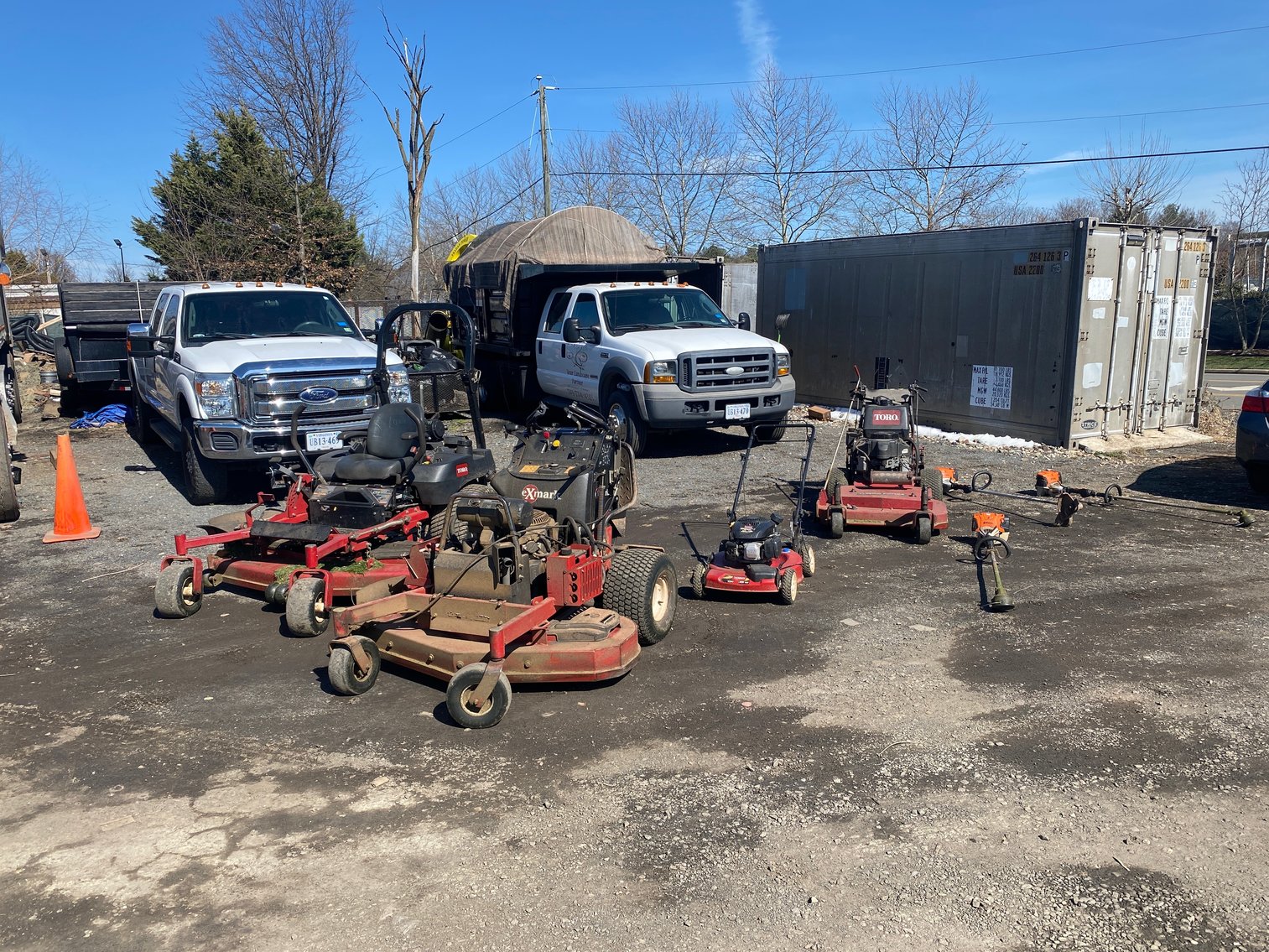 Image for Secured Creditor Lawn Care Equipment Sale