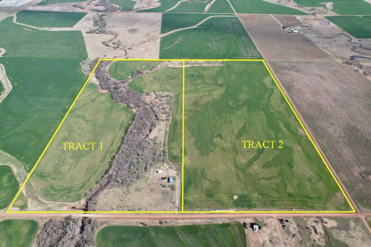 (2) 80 Acre Tracts Between Conway Springs and Argonia