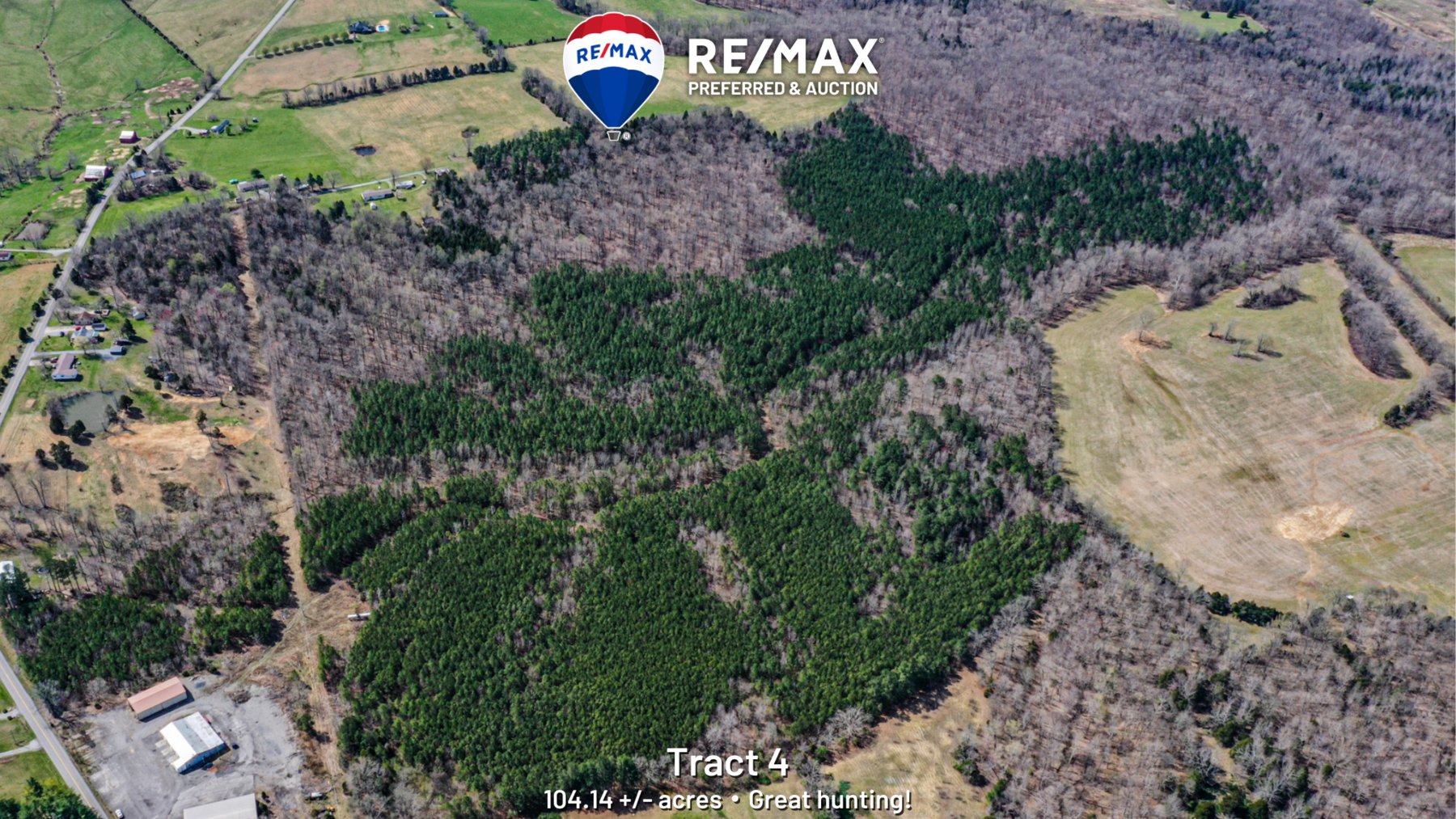 Image for 107 +/- Acres Selling in 4 Tracts