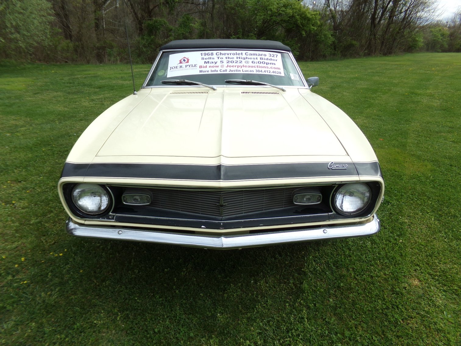 Image for St Albans, WV - 1968 Chevrolet Camaro with 327 Small Block V8 - Sells to The Highest Bidder