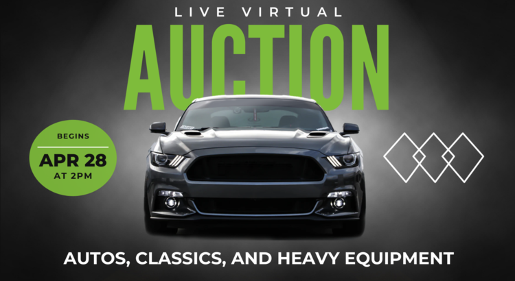 Image for Monthly Live Virtual Car and Equipment Auction