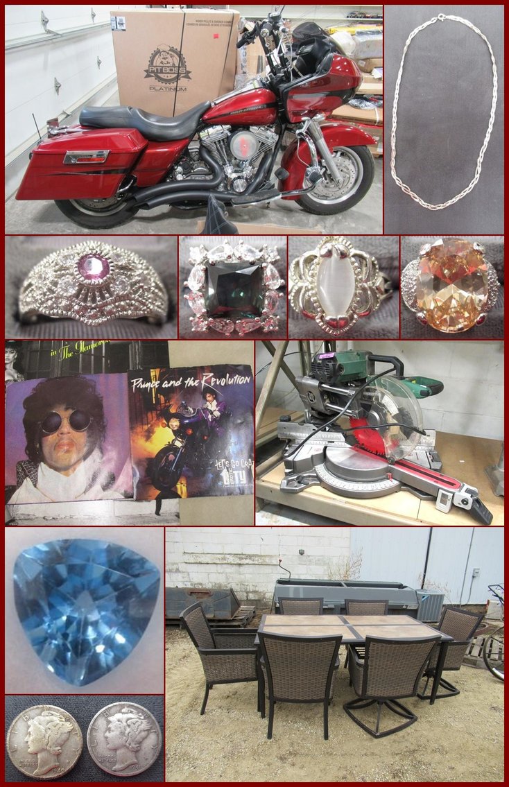 Image for Harley Road Glide, Furniture, Sterling, Tools and Toys