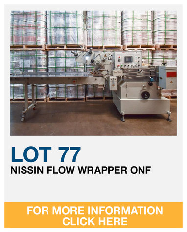 Image for Food Manufacturing & Packaging Equipment Auction