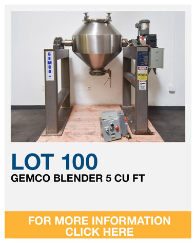 Image for Food Manufacturing & Packaging Equipment Auction