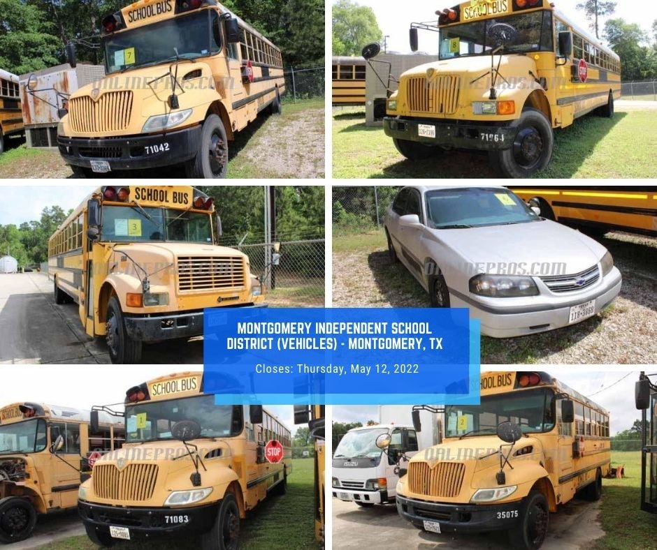 Image for Montgomery Independent School District (Vehicles) - Montgomery, TX