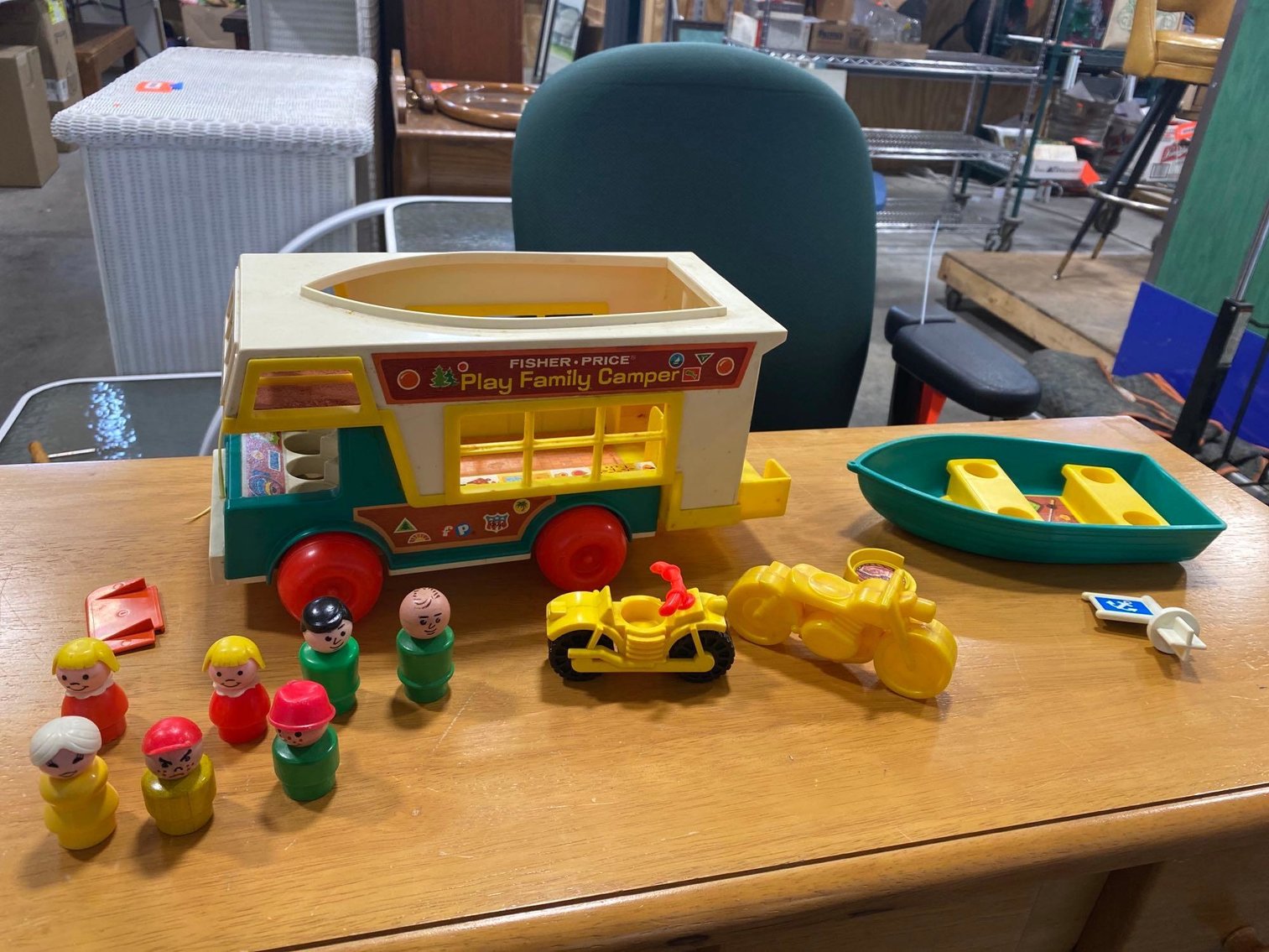 Image for Furniture, Motorcycle, JD riding lawnmower, collectibles, household-New building north side