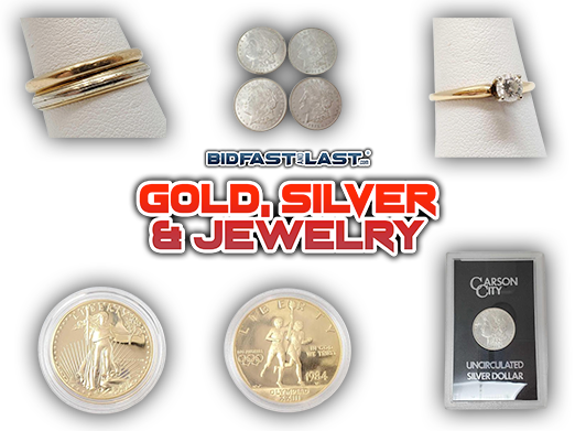 Image for Bid Fast and Last's June Gold, Silver and Jewelry Event