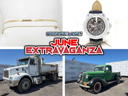 Image for Bid Fast and Last's June Extravaganza