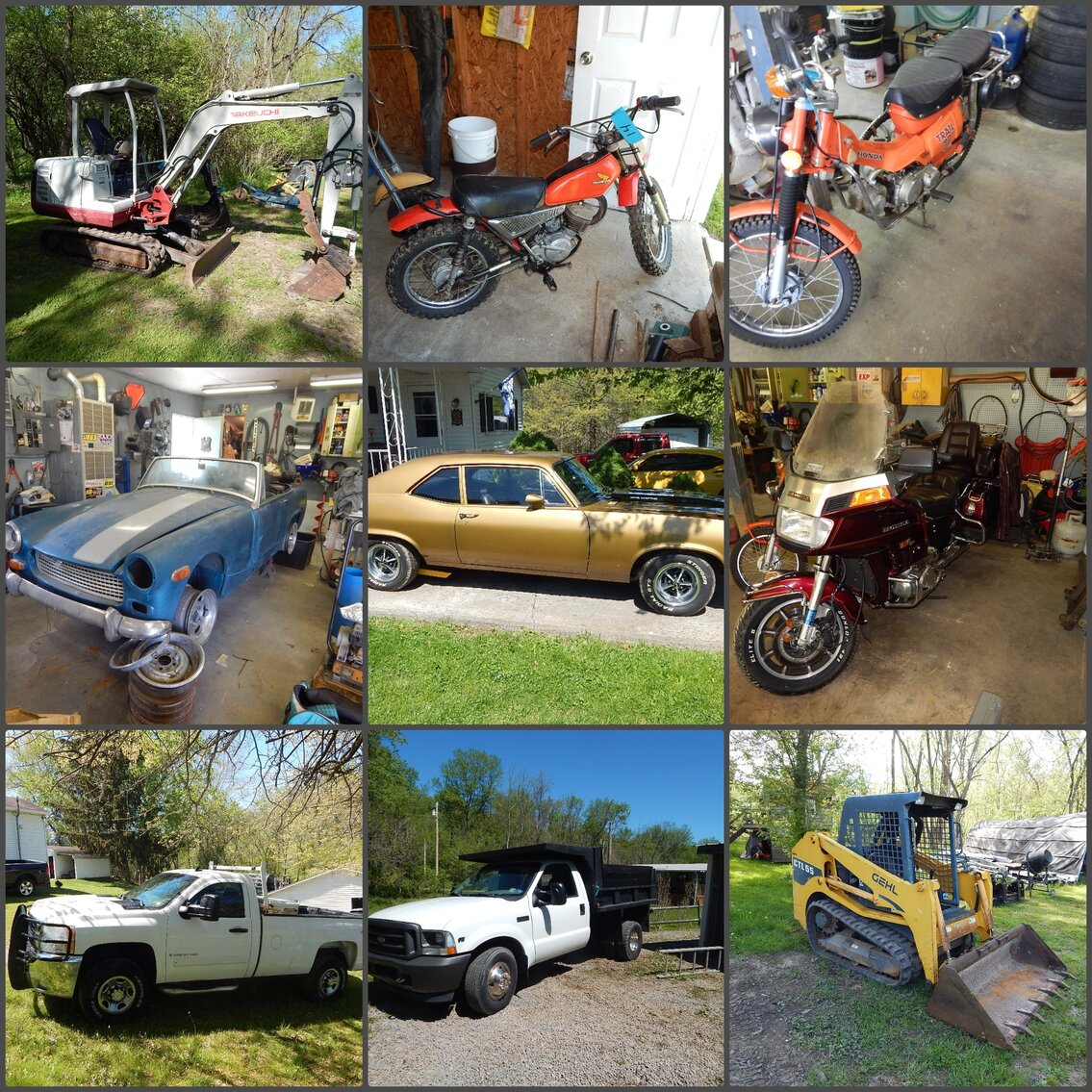 Image for Mather, PA – ’70 Chevy Nova, ’69 Austin Healey, ’86 Honda Gold Wing, Trailers, Tools, and More!