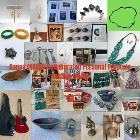 Image for Kapaa (KAUAI) Collaborated Personal Property Auction 06/05