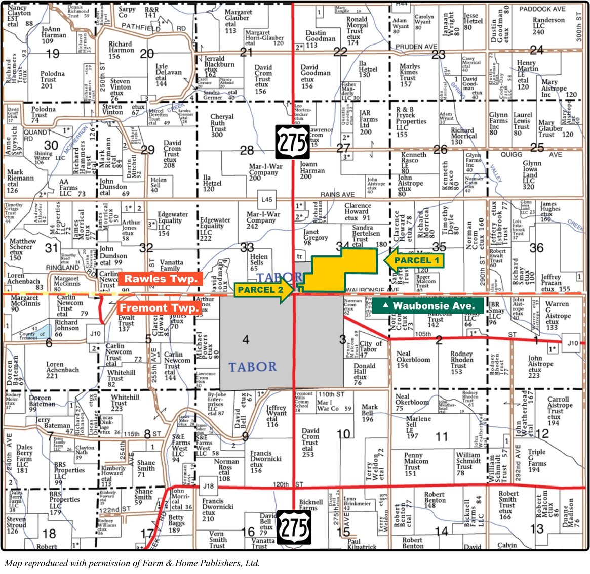 Mills Co., IA 168.31 Ac., m/l (0900212)