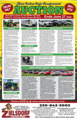 Image for JUNE FARMER DEALER ONLINE ONLY CONSIGNMENT