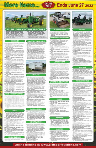 Image for JUNE FARMER DEALER ONLINE ONLY CONSIGNMENT