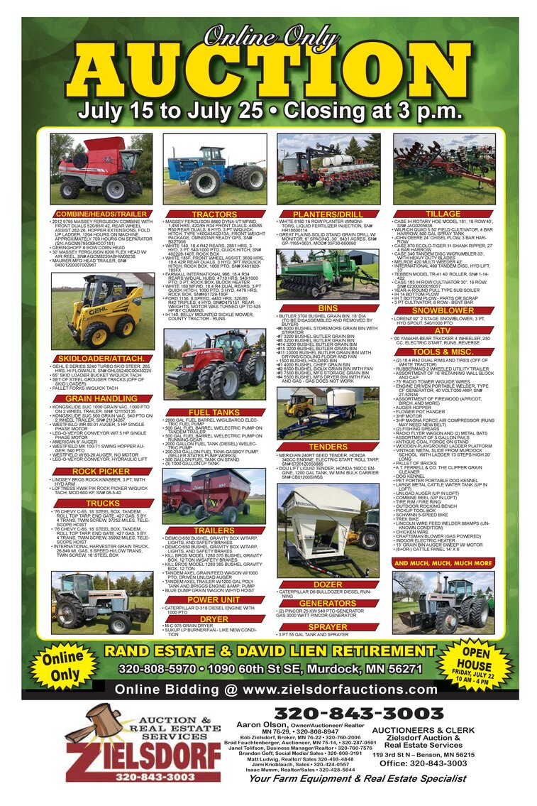 Image for RAND ESTATE & DAVID LIEN RETIREMENT ONLINE ONLY AUCTION