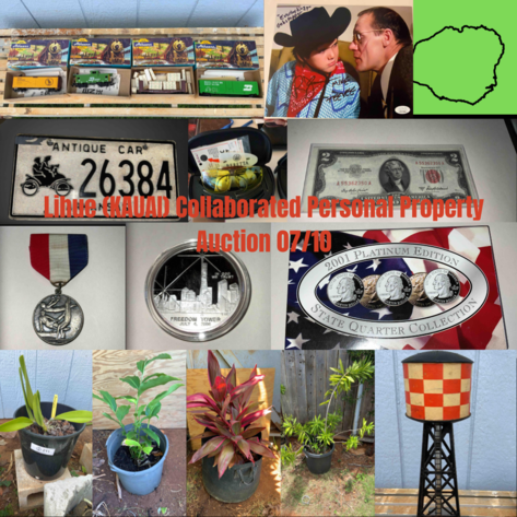Image for Lihue (KAUAI) Collaborated Personal Property Auction 07/10