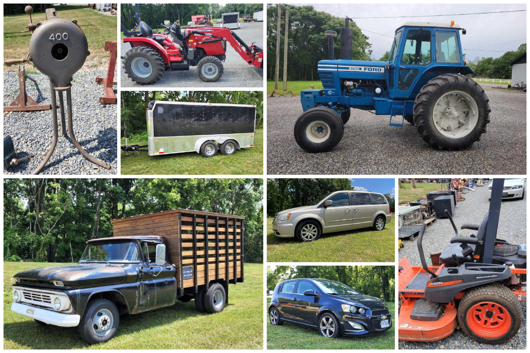 Image for Summer Equipment Auction