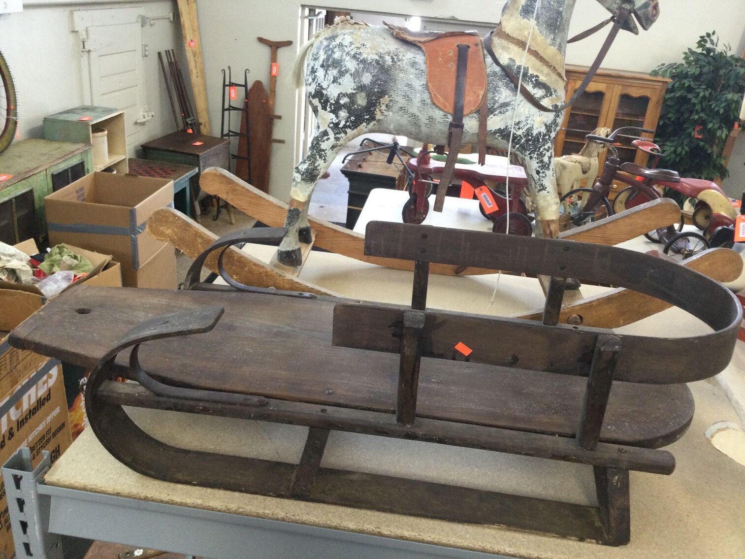 Image for Furniture, antiques, primitives, sporting related, collectibles & more Main Back