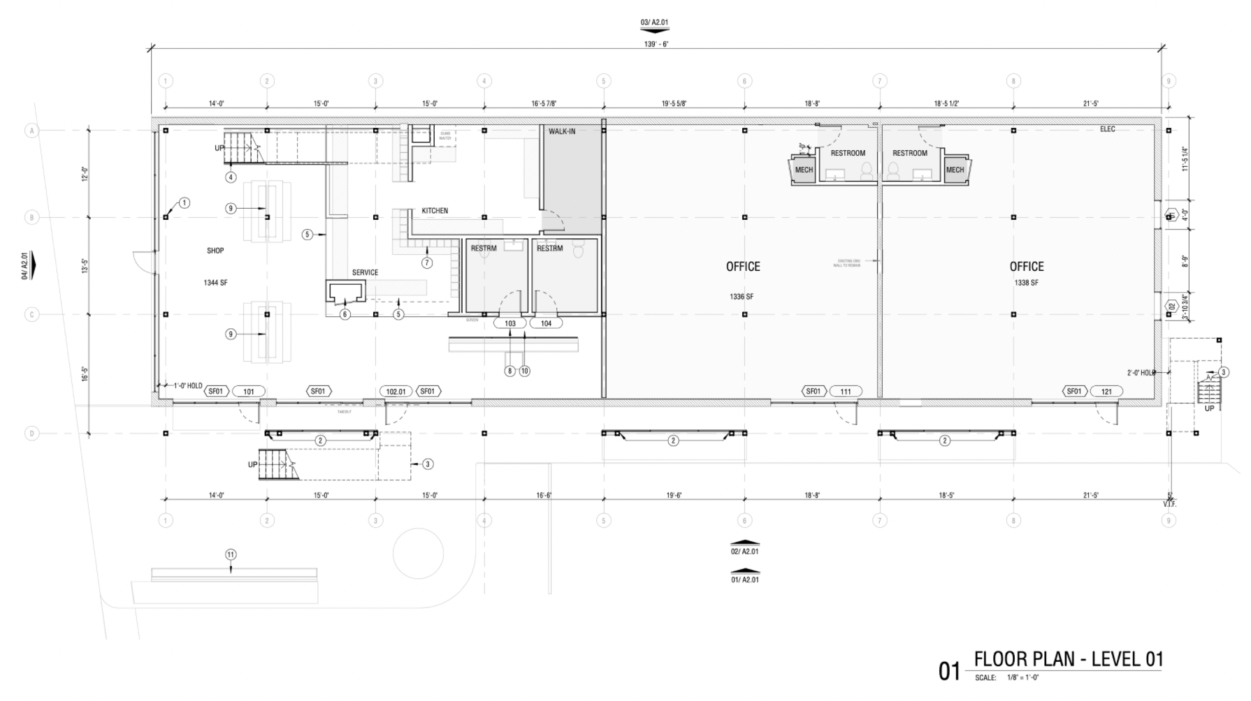 Image for Downtown, Main St. Commercial Flex Building - 5,658 SF - .64 AC - 24 Parking Spots - Concept Plans Included - 74 Main St. Warsaw VA