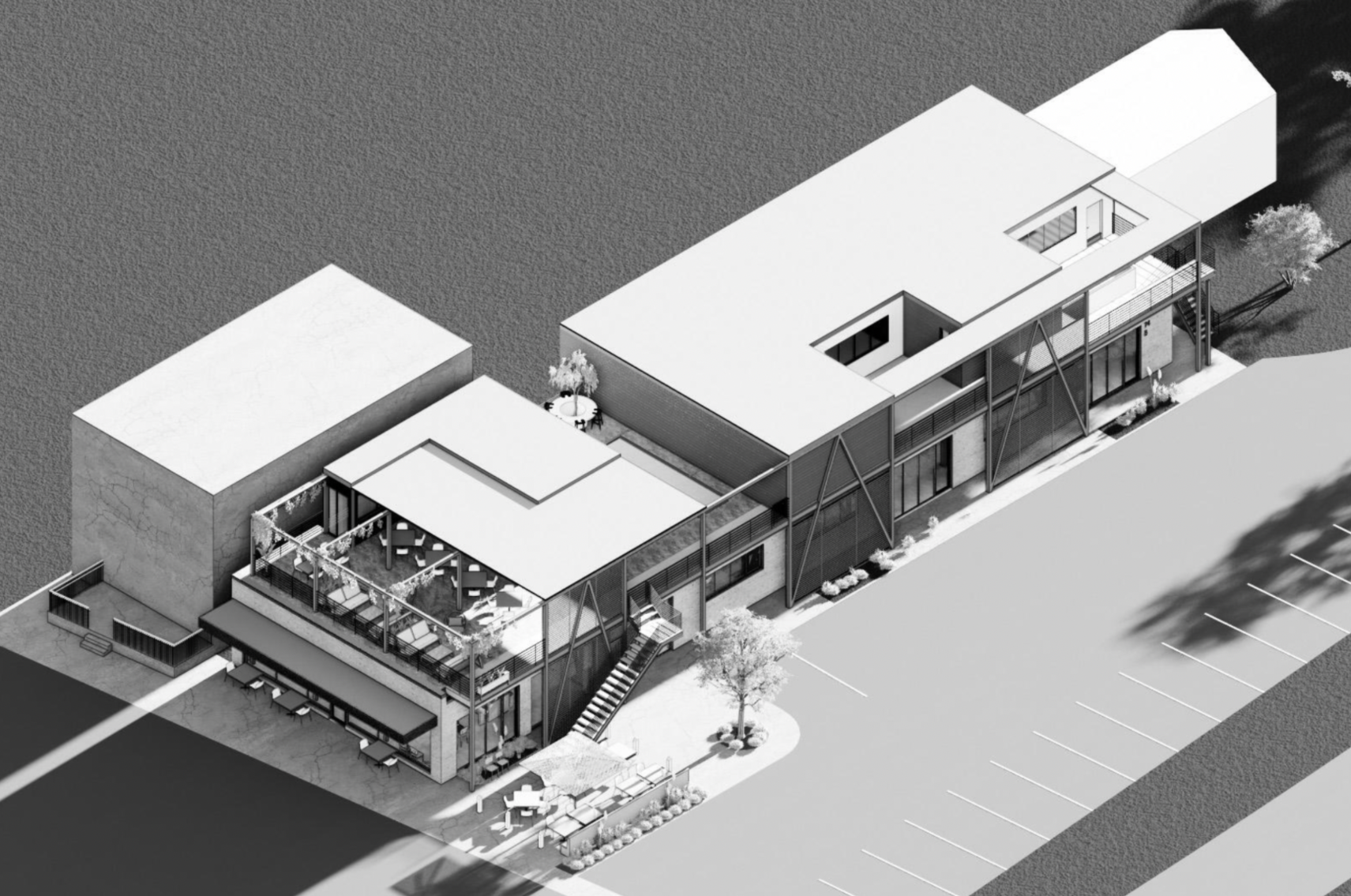 Image for Downtown, Main St. Commercial Flex Building - 5,658 SF - .64 AC - 24 Parking Spots - Concept Plans Included - 74 Main St. Warsaw VA
