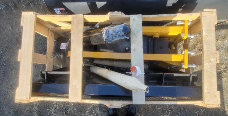 Skid Loader Attachments & 14' Seal Coat Trailer