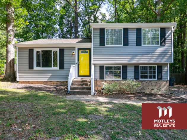 Image for SOLD! Tri-Level Four Bedroom, Two Bath Home with an Eat-In Kitchen and a Spacious, Fenced-In Backyard in North Chesterfield, VA