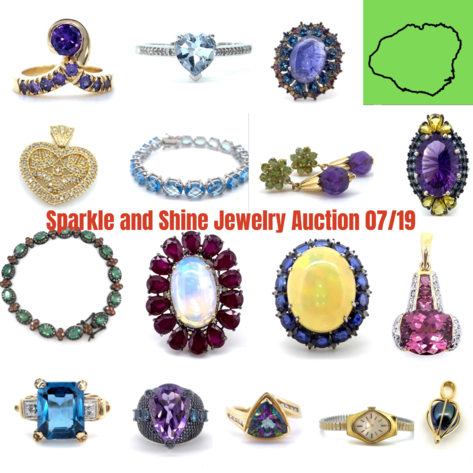 Image for Tuesday Sparkle and Shine Jewelry Auction 07/19