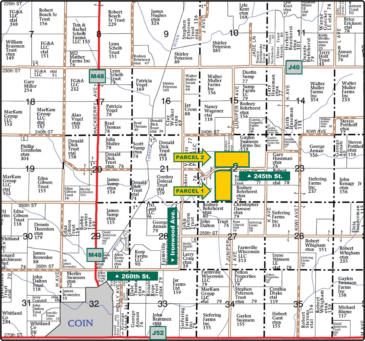 Image for Closed - Page Co., IA - 152.82 Ac., m/l (090-0216)