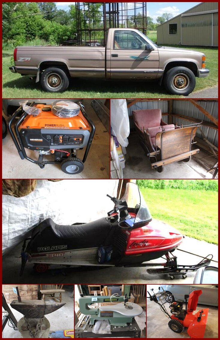 Image for Brenna/Acker Truck, Lumber, Sleigh, Tools & Farm (2/2)