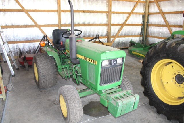 Image for '08 John Deere 4105, '83 John Deere 650, Tools, Household & More 